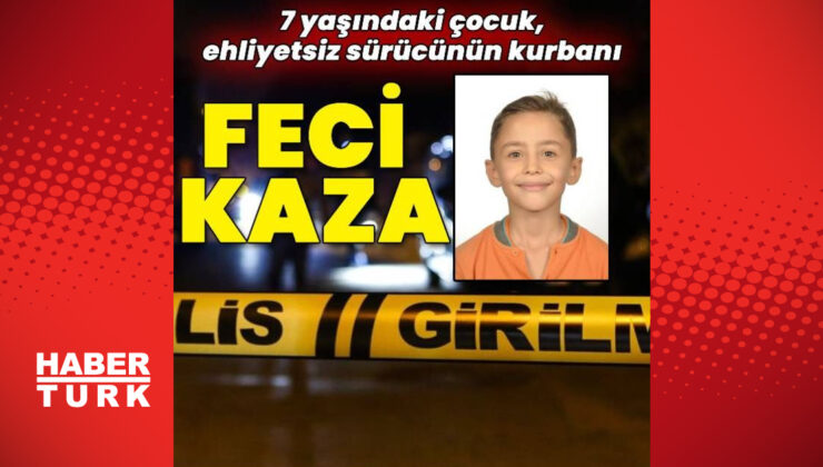 Trabzon’da kahreden kaza: 7 yaşındaki çocuk öldü
