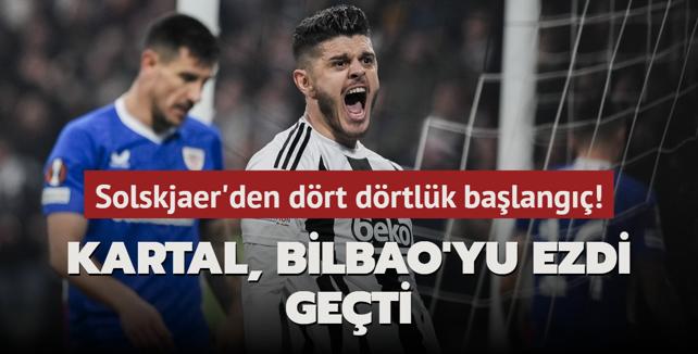 Solskjaer’den dört dörtlük başlangıç! Kartal, Bilbao’yu ezdi geçti