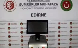 Kapıkule’de Kaçak Lazer Epilasyon Cihazı Ele Geçirildi