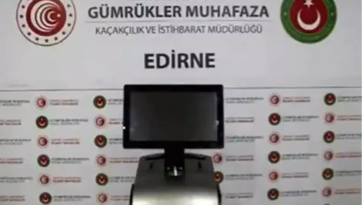 Kapıkule’de Kaçak Lazer Epilasyon Cihazı Ele Geçirildi