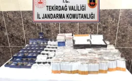 Malkara’da Kaçak Makaron Operasyonu