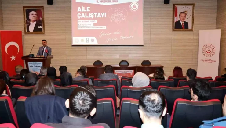 Aile Yılında Aile Kurumunun Korunması İçin Çalıştay Düzenlendi