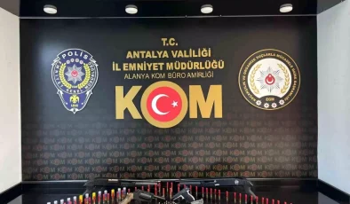 Alanya’da Suç Örgütü Operasyonu: 8 Tutuklama