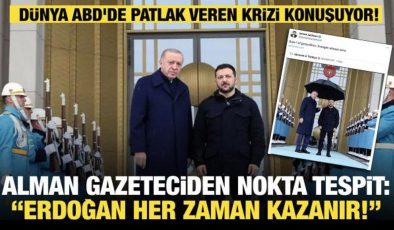 Alman basınında Erdoğan vurgusu: “Kural bir… Her zaman kazanır!”