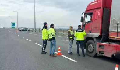 Aydın-Denizli Otoyolunda Denetim