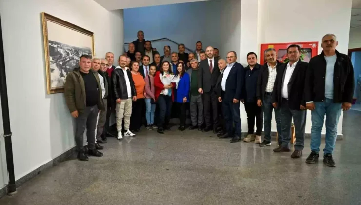 Başkan Çerçioğlu’na Germencik’ten Nezaket Ziyareti