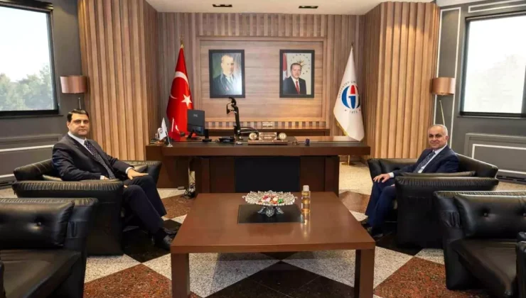 Başkan Yılmaz’dan Doğan ve Türkçüoğlu’na hayırlı olsun ziyareti