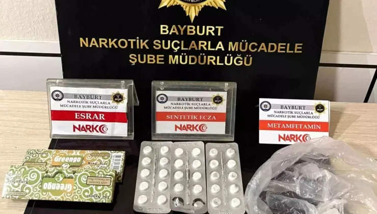 Bayburt’ta Uyuşturucu Operasyonu