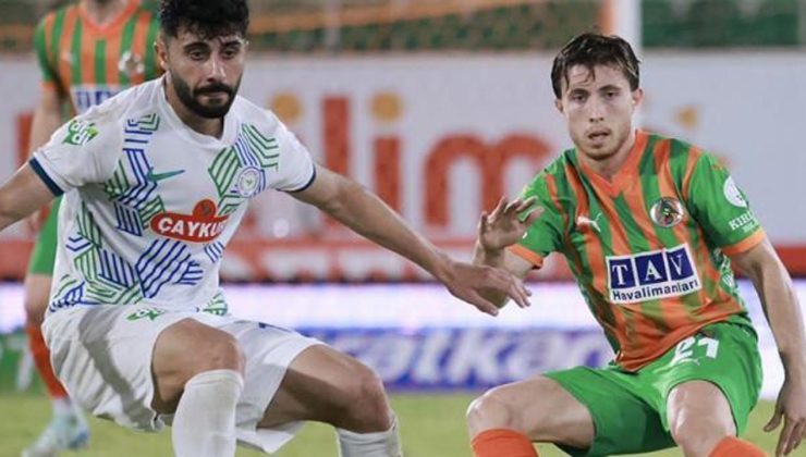 Çaykur Rizespor – Alanyaspor! İlk 11’ler