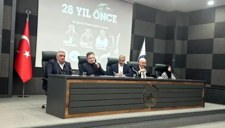 Elazığ’da 28 Şubat Postmodern Darbesi Paneli Düzenlendi