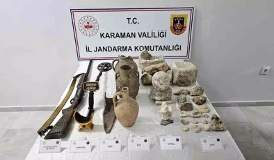 Ermenek’te Tarihi Eser Operasyonu