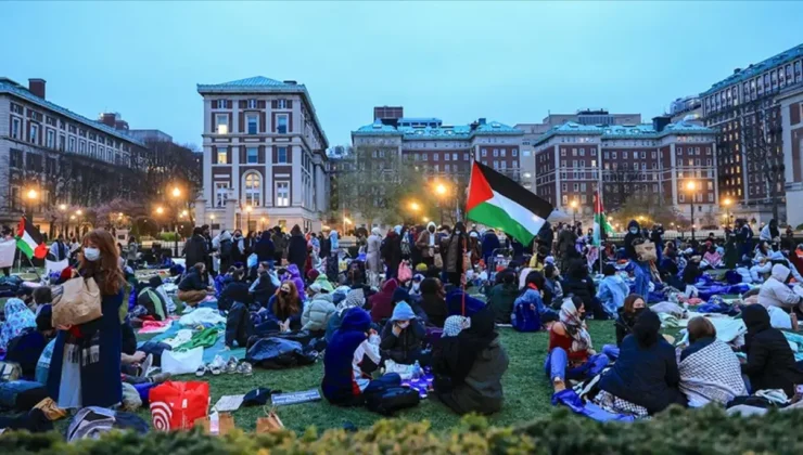 Columbia Üniversitesi’nden Filistin’e destek gösterilerine katılan bazı öğrenciler hakkında karar