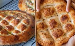 Fırında kuyruk beklemeye son: Yumurtasız Ramazan pidesi tarifi