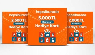 Hepsiburada’dan Ramazan’a özel hediye kartları