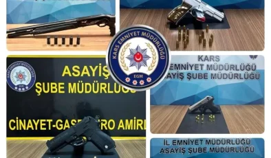 Kars’ta Suç Odaklarına Darbe
