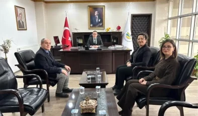 Kaymakam Memiş’ten Vergi Dairesi’ne Ziyaret