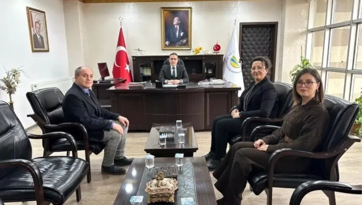 Kaymakam Memiş’ten Vergi Dairesi’ne Ziyaret
