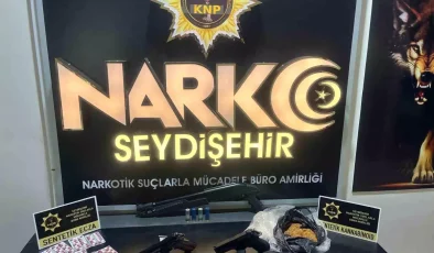 Konya’da Silah ve Uyuşturucu Operasyonları