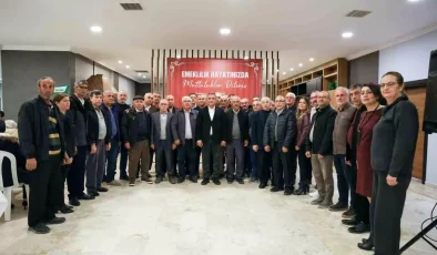 Manavgat Belediyesi’nden Emekli Çalışanlara Teşekkür Yemeği