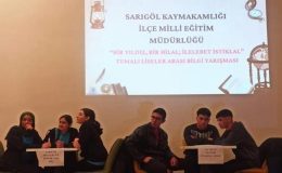 Manisa’da liseliler bilgi yarışmasında kıyasıya mücadele etti!