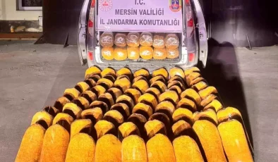 Mersin’de 580 kg Kaçak Tütün Ele Geçirildi