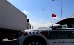 Mersin’de Cayrokopter ile Trafik Denetimi