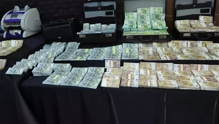 Milyonlarca sahte dolar ve euro ele geçirildi