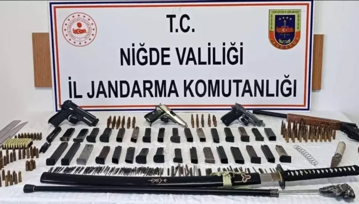 Niğde’de Ruhsatsız Silah Operasyonu