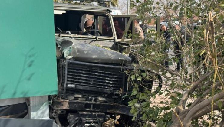 Şanlıurfa’da ekip aracı kaza yaptı: 6 polis yaralandı