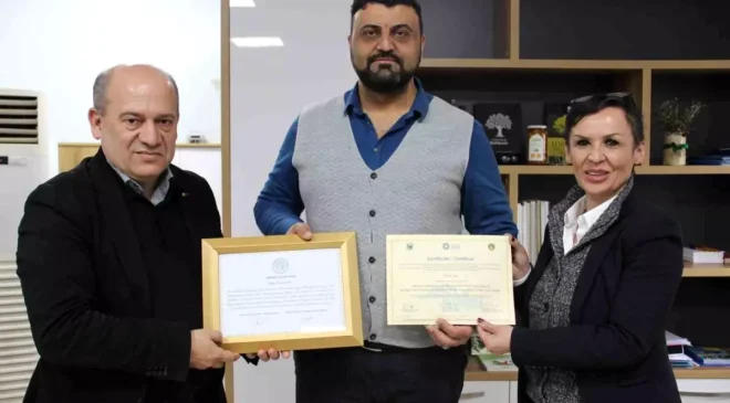 Savaş Can Tunus’ta Zeytinyağı Eğitimi Aldı