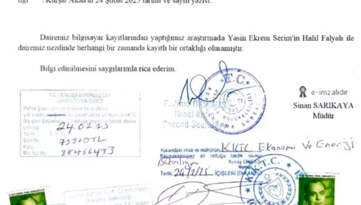 Serim’den Falyalı İddialarına Yalanlama