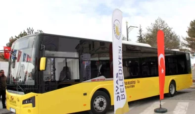 Sivas Belediyesi Yeni Halk Otobüslerini Hizmete Sundı