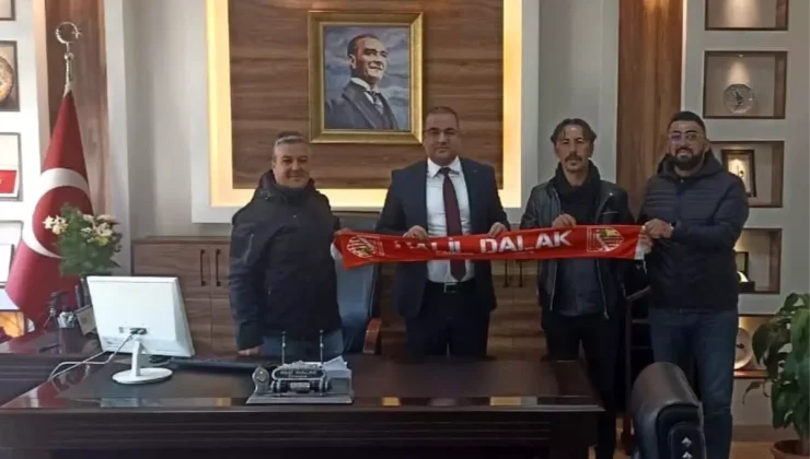 Taraftarlar Kaymakam Dalak’ı Ziyaret Etti