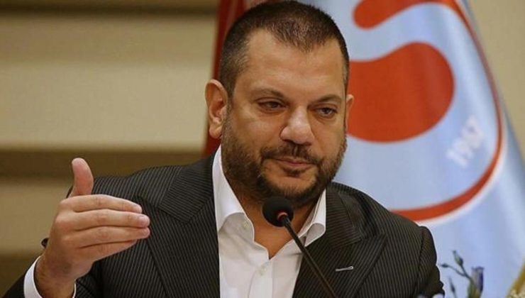 Trabzonspor Başkanı Ertuğrul Doğan’a hak mahrumiyeti cezası