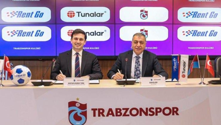 Trabzonspor’dan 3 yıllık sponsorluk anlaşması!