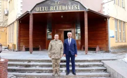 Tuğgeneral Engin Avcı’dan Oltu Belediye Başkanı’na Ziyaret