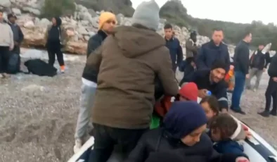 Urla’da 62 Düzensiz Göçmen Yakalandı