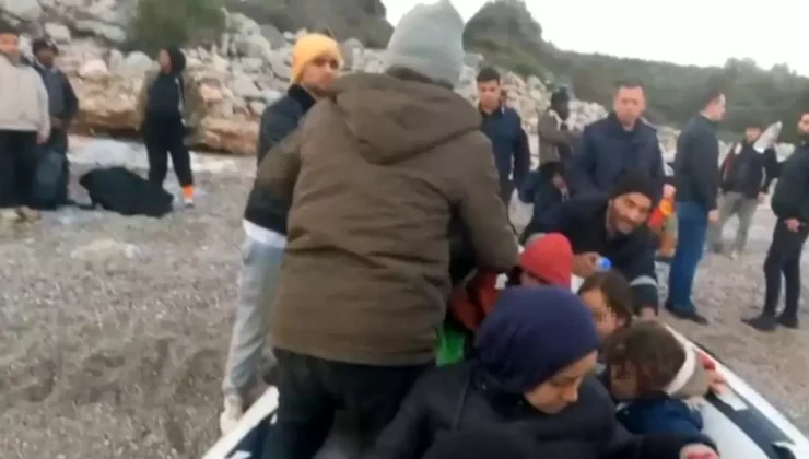 Urla’da 62 Düzensiz Göçmen Yakalandı